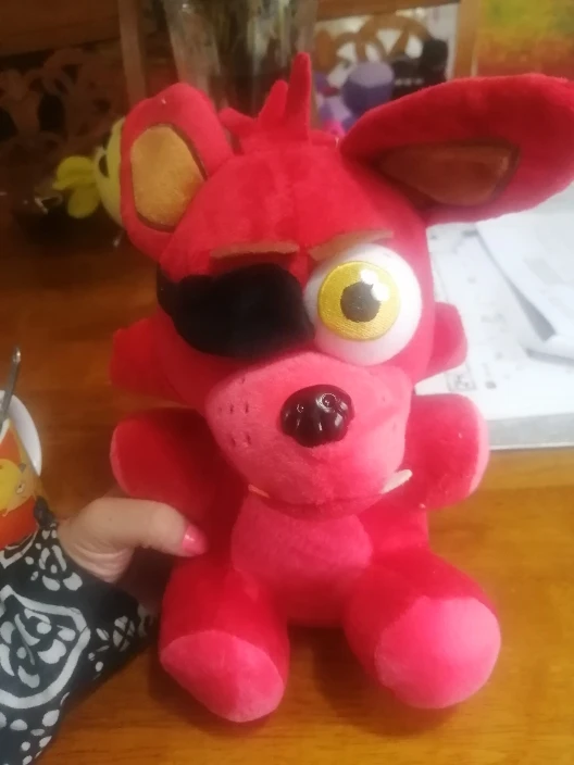 25cm Game Five Nights at Freddy's Nightmare Freddy Bear Foxy Bonnie Plush  Toys Soft Stuffed FNAF Animal Dolls