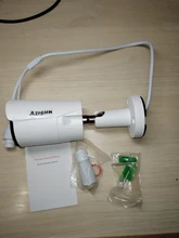 AZISHN H.265 + 5MP/3MP/2MP cámara IP ONVIF Audio 6IR visión de noche de Metal IP67 al aire libre DC/POE Video de seguridad CCTV cámara de vigilancia