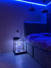 Night-Light Table-Lamp Battery-Operated Bedside Copper-Wire Tree Bedroom Home-Decoration
