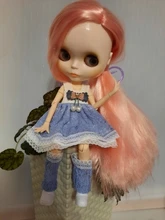 Accesorios de muñeca BJD, 26cm, vestido de muñeca de 10 pulgadas para blyther, sombrero de ropa de muñeca, vestido DIY para niños, ropa de juguete, regalos para niñas, 1/6