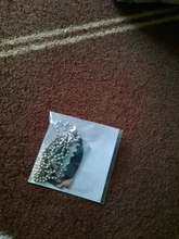 Dongsheng de plata de moda de acero inoxidable de Color hojas de afeitar collares pendientes hombres joyería de acero afeitadora de hombre forma collar-30