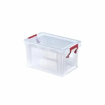 

Plastic storage box with Transparent stackable lid 1,7 l