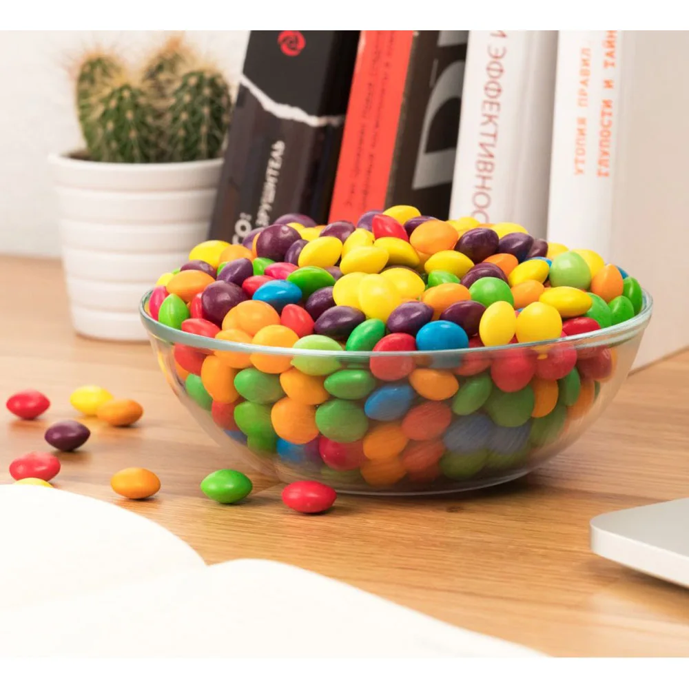 Skittles Pouch жевательные конф в глазури Фрукты 165 гр|Драже| |
