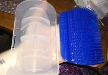 Self-Groomer-Toy Massage-Device Cat Catoy Pet-Cat with for Hair-Removal-Brush Dogs Comb