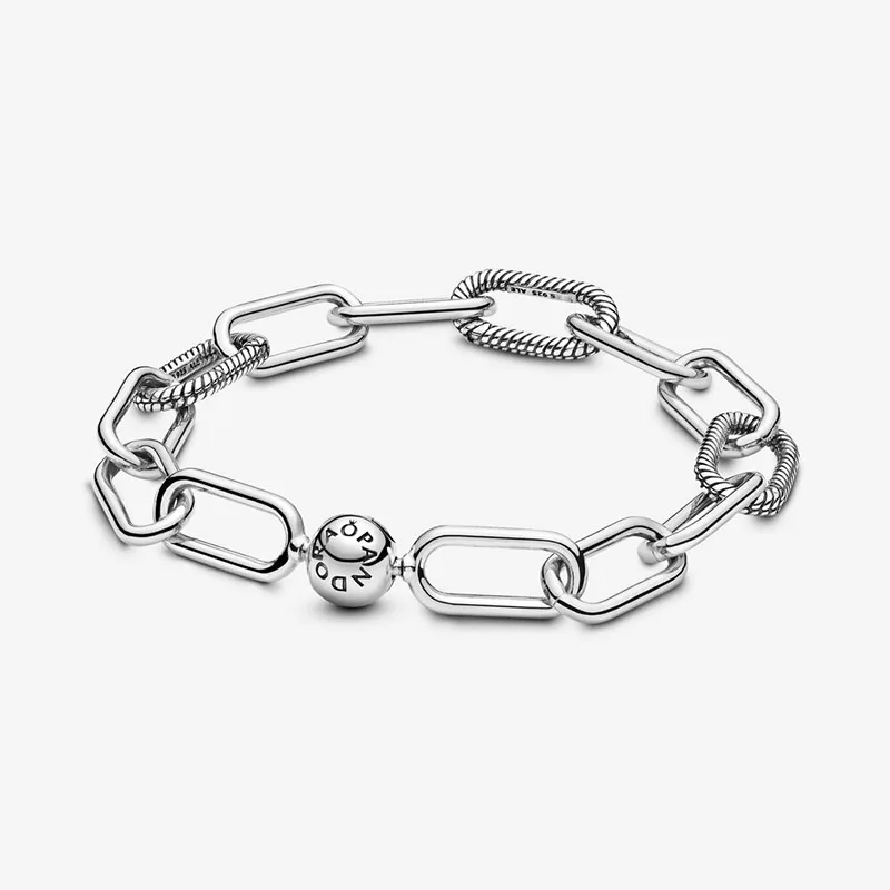Браслет Pandora's из серебра 925 пробы с застежкой-шариком |