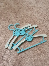 Kids Hangers Coats Clothing Display Flexible-Racks Plastic Baby Children Unmarked 5/10/20pcs