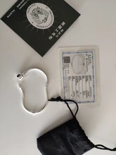 Pulsera de cadena plata de primera ley con cuenta para mujer, brazalete con abalorio, plata esterlina 925, con logotipo S925, hecho a mano