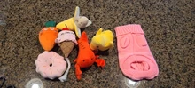 Puppy Chew Sound-Toys Ice-Cream Carrot Interactive Small-Dogs Pawstrip Squeaky-Bone 1pc