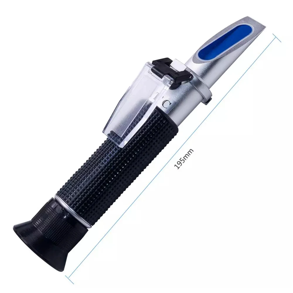 Salinity Refractometer for Seawater and Marine Fishkeeping Aquarium 0-100 PPT with Automatic Temperature Compensation