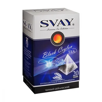 

Tea Svay "black Ceylon", Black, 20 Pyramids