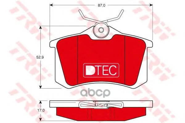 Колодки Тормозные Задние Trw/Lucas Gdb1330dte TRW/Lucas арт. GDB1330DTE