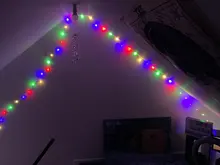 Led-String-Lights Garland Photo-Clip Battery-Operated Christmas-Decoration Holiday Wedding