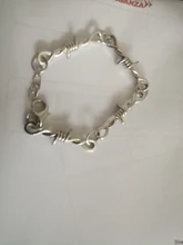Choker Bracelet Barbed-Wire Gifts Punk-Style Little-Thorns Gothic Unisex Women Iron Hip-Hop