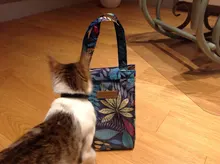 Brivilas-bolsa térmica para el desayuno para mujer, bolsa de almuerzo a la moda, ctue cat, multicolor, para picnic y viajes