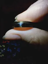 Nueva moda diseño sencillo 316 titanio Acero de hombres anillos amante pareja anillos alianza de boda de oro banda anillos para los hombres y las mujeres