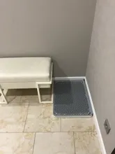 Pet Cat Dog Toilet Grid Tray Bedding Training Dog Bed Litter Box Tray for dogs Detachable