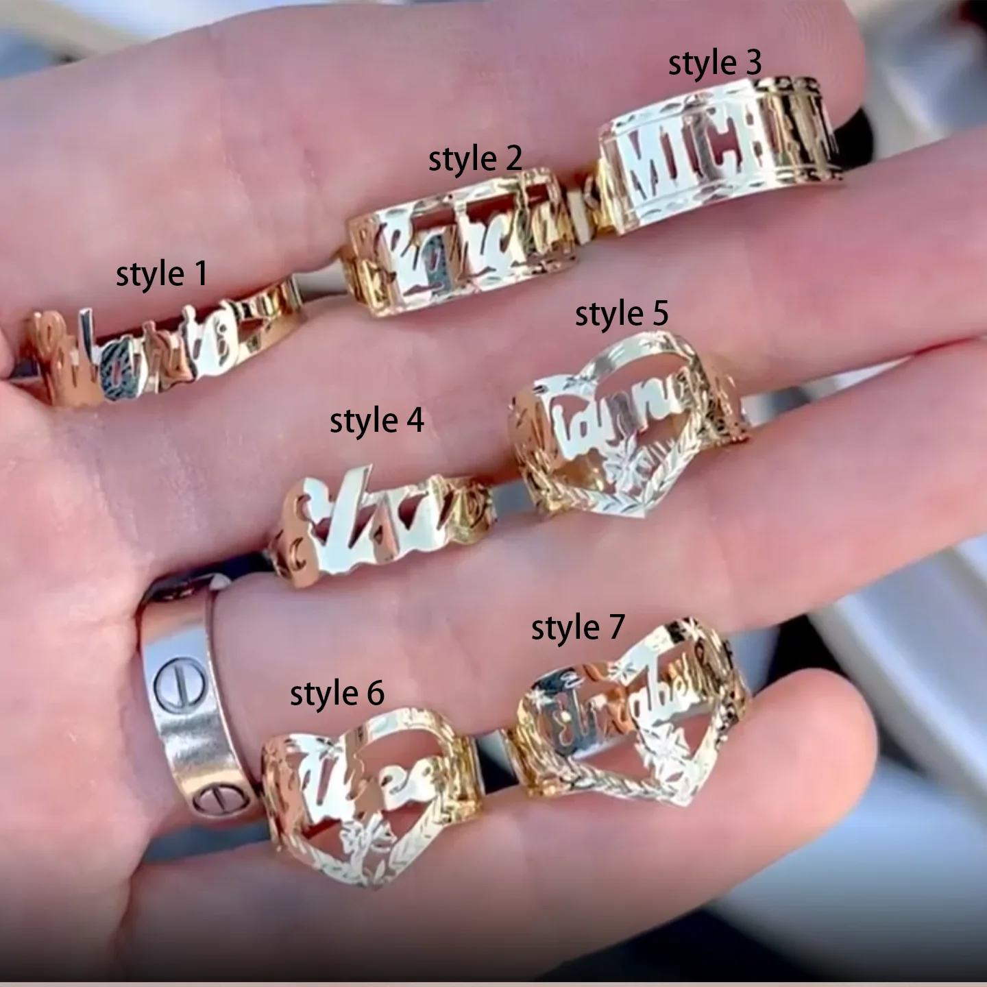 Anillo Oro Rosa Anillo Triple Tous Anillos Tous Acero Inoxidable