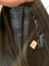 BOOFEENAA-pantalones de chándal de estilo callejero para mujer, pantalón informal con cordón Extra largo apilado, gruesos y cálidos, para invierno, C85-CD57