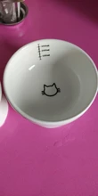 Container Pet-Bowl Pet-Feeder Pets Ceramic Dog Drinking-Feeding Cat Cute Cartoon 1PC