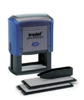 

Stamp 4928 typo/DB11, self-set 7 rows, 60x33mm, Blue