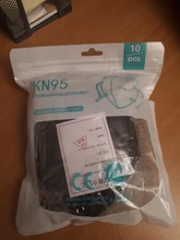 1-100 Uds KN95 Mascarillas FFP2 reutilizable 5 capas de protección 95% PM2.5 aprobado higiénico ffp2mask ce FFP2 Negras fpp2