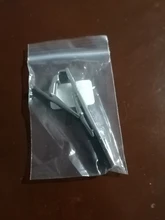 Vnox-Clips de corbata clásicos para hombre, color negro y dorado, Regalos para Él, accesorio de joyería