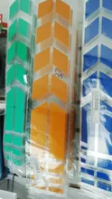 Motorcycle Reflective Stickers Decals Arrow-Tape Motorbike-Decoration-Accessories Wheel-On-Fender