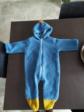 2021 nuevo lindo bebé recién nacido Ropa para bebé (niño o niña) manga larga Hoddies oso cremallera mameluco del Bebé Ropa de otoño ropa de invierno 0-18M