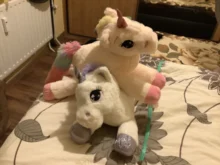 Plush-Toys Unicorn Soft-Doll Birthday-Gift Stuffed Animal Horse Large Cute Pink Children