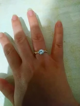 Anillos De Compromiso clásicos para mujer, AAA, circonita cúbica blanca, Diamante de imitación, banda de boda, joyería anillos CZ, aneis feminino