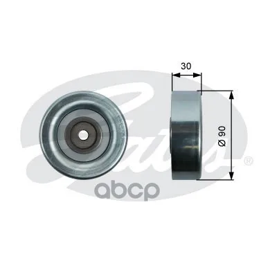 Ролик Обводной Приводного Ремня Mitsubishi Galant, Grandis, Lancer, Outlander 02- Gates арт. T36415