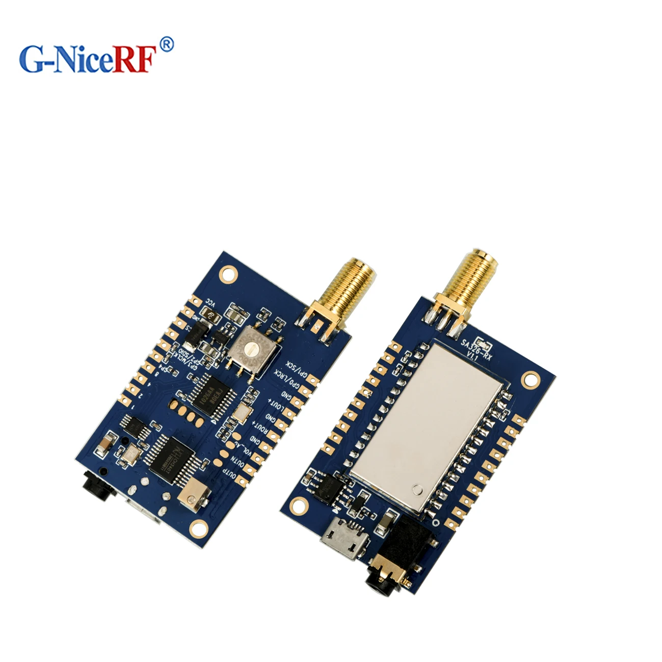 One Set SA326 UHF 500~980MHz 200meters Low latency High Fidelity Wireless Audio Module 3