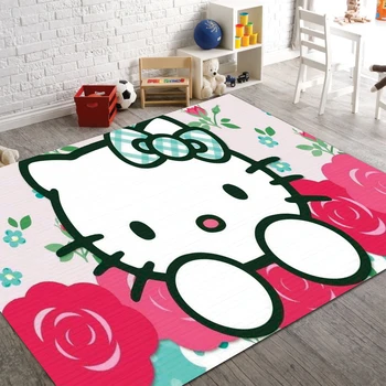 

Hello Kitty 5 Patterned Carpet ,Non Slip Floor Carpet,Teen's Carpet,Kid's Carpet,Turkish Rug