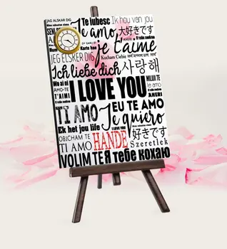

Personalized Valentine's Day Design Şovaleli Table Clock-78