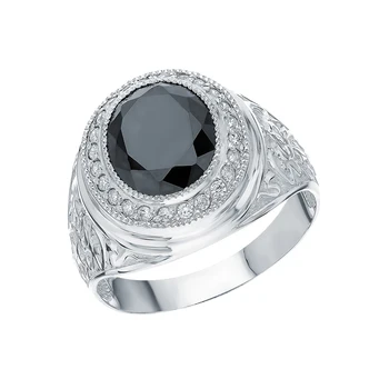

Silver ring with cubic zirconia sunlight sample 925