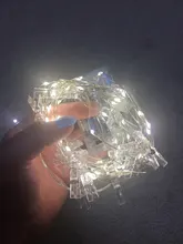 Led-String-Lights Garland Photo-Clip Battery-Operated Christmas-Decoration Holiday Wedding