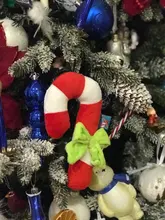 Squeaky Toy Samoyed Plush-Candy Soft-Sound All-Dogs Cane Husky Shiba Beagles Fits-For