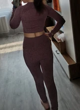 Ropa de gimnasio sin costuras parra Fitness, Leggings de cintura alta, trajes deportivos, ropa deportiva