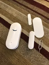 Sensor inteligente de apertura de puerta con Wifi para el hogar, sistema de alarma inalámbrico, detector de puerta, compatible con aplicación Alexa, Google home y Tuya
