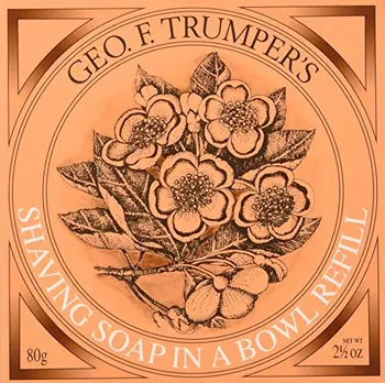 

Geo F Trumper almond shaving soap replacement (80g)