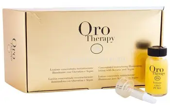 

Fanola Oro Puro Lozione Argan Concentrate Lotion Keratin 12*10ML