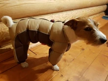 Winter Pet Dog Coat Jacket Thicken Warm Clothes For Dogs Waterproof Reflective Puppy