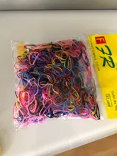 1000 unids/lote bandas elásticas de goma desechables para bebé coleta soporte cinta para el pelo de goma niñas Scrunchies accesorios para el cabello para niños