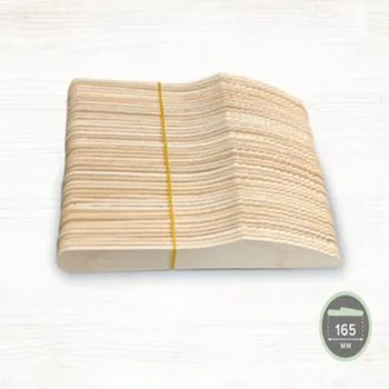 

Disposable knives wooden 100 PCs Silver Birch