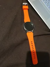 20mm/22mm correa de reloj para Samsung Galaxy reloj de 3 45mm/42mm/activo-2 de S3 frontera pulsera de silicona Huawei GT/2/2e Correa 46 mm