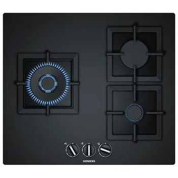 

Gas Hob Siemens AG EP6A6CB20 (60 cm) Black (3 Stoves)