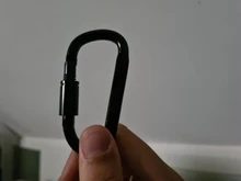 LLavero de mosquetón con hebilla a presión anilla en D, herramientas EDC para campamento, viaje, fácil de llevar, piezas duraderas de aleación de aluminio para exteriores