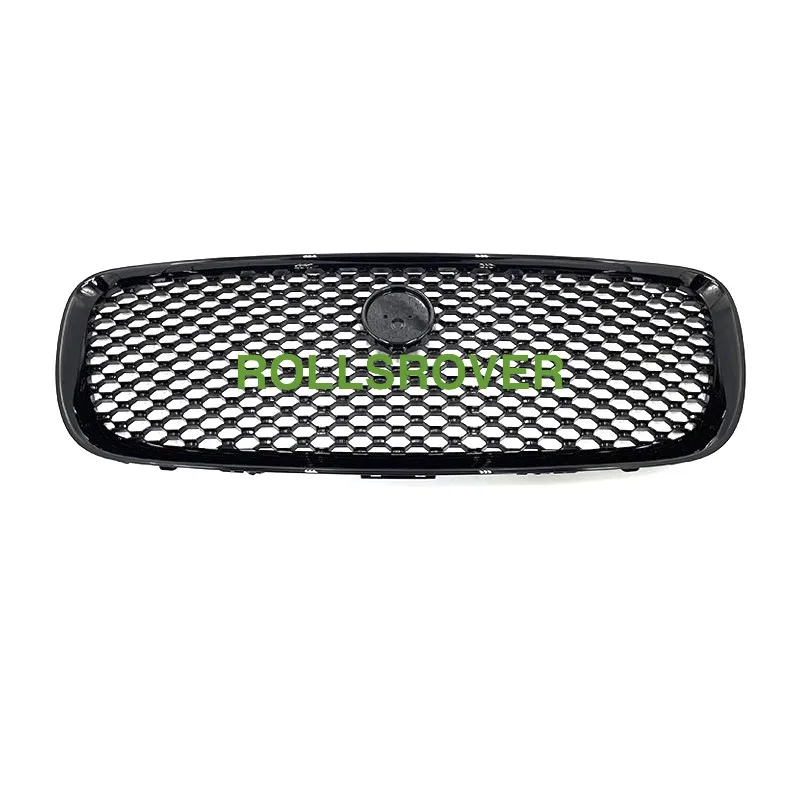 

ROLLSROVER Gloss Black Front bumper center grille grill For Jaguar F-pace 2016-2020 OEM T4A6211