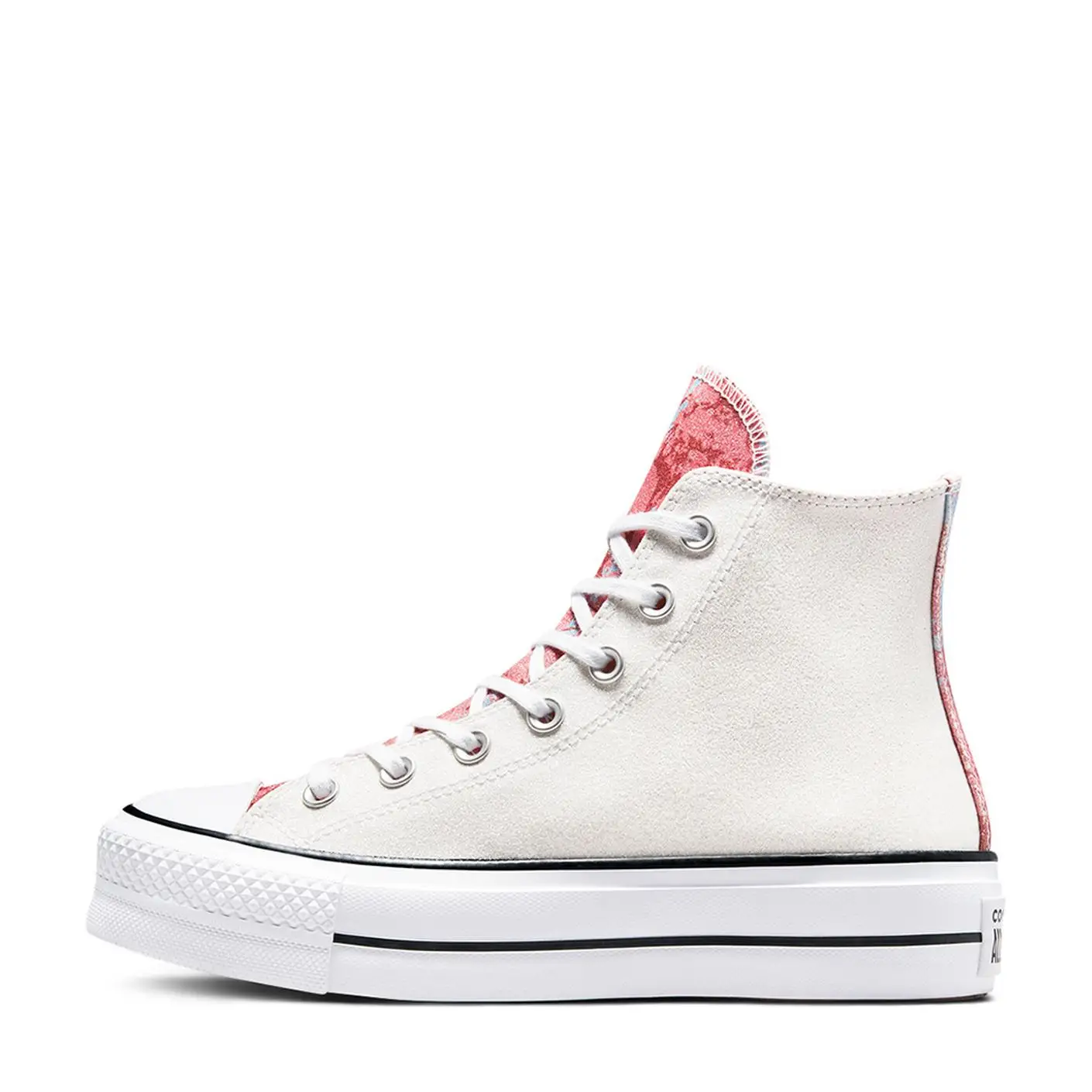 Converse-Zapatillas Chuck Taylor All Star Lift para mujer, zapatos de  plataforma, color blanco/rosa, 571673C.102 _ - AliExpress Mobile