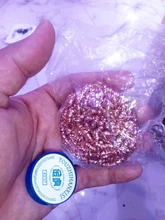 1 De 1,7 M de plomo de la lata de colofonia de fundido núcleo de soldadura de alambre de soldadura rollo No limpiar alambres de soldadura suministros